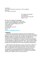 Response to the ACOE Harbor and Tributary Study (HATS) – March 2023