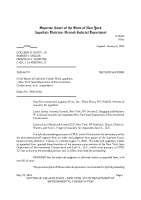 Argued Decision & Order – May 2024